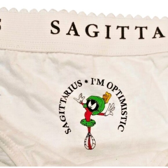 Vtg 1996 Looney Tunes Marvin the Martian Set of Panties NEW - Sagittarius L/XL - Picture 4 of 10
